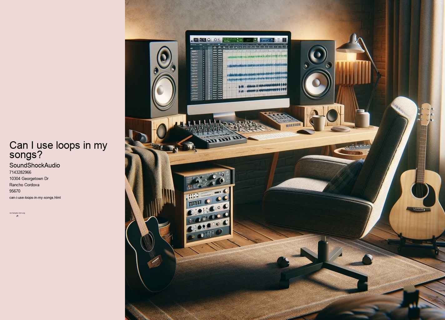 Can I use loops in my songs?